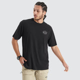 NENA & PASADENA Mens Bouncer Heavy Box Fit Tee - Jet Black, MENS TEE SHIRTS, NENA PASADENA, Elwood 101