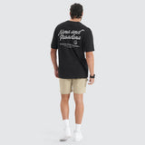 NENA & PASADENA Mens Bouncer Heavy Box Fit Tee - Jet Black, MENS TEE SHIRTS, NENA PASADENA, Elwood 101