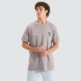 NENA & PASADENA Mens Dagger Cape Back Tee Shirt - Pigment Alloy, MENS TEE SHIRTS, NENA PASADENA, Elwood 101