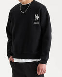 NENA & PASADENA Mens Wright Sweater - Jet Black, MENS KNITS & SWEATERS, NENA PASADENA, Elwood 101