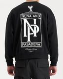 NENA & PASADENA Mens Wright Sweater - Jet Black, MENS KNITS & SWEATERS, NENA PASADENA, Elwood 101