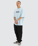 NOMADIC PARADISE Mens Radio Street Tee Baby Blue, MENS TEE SHIRTS, NOMADIC PARADISE, Elwood 101