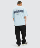 NOMADIC PARADISE Mens Radio Street Tee Baby Blue, MENS TEE SHIRTS, NOMADIC PARADISE, Elwood 101