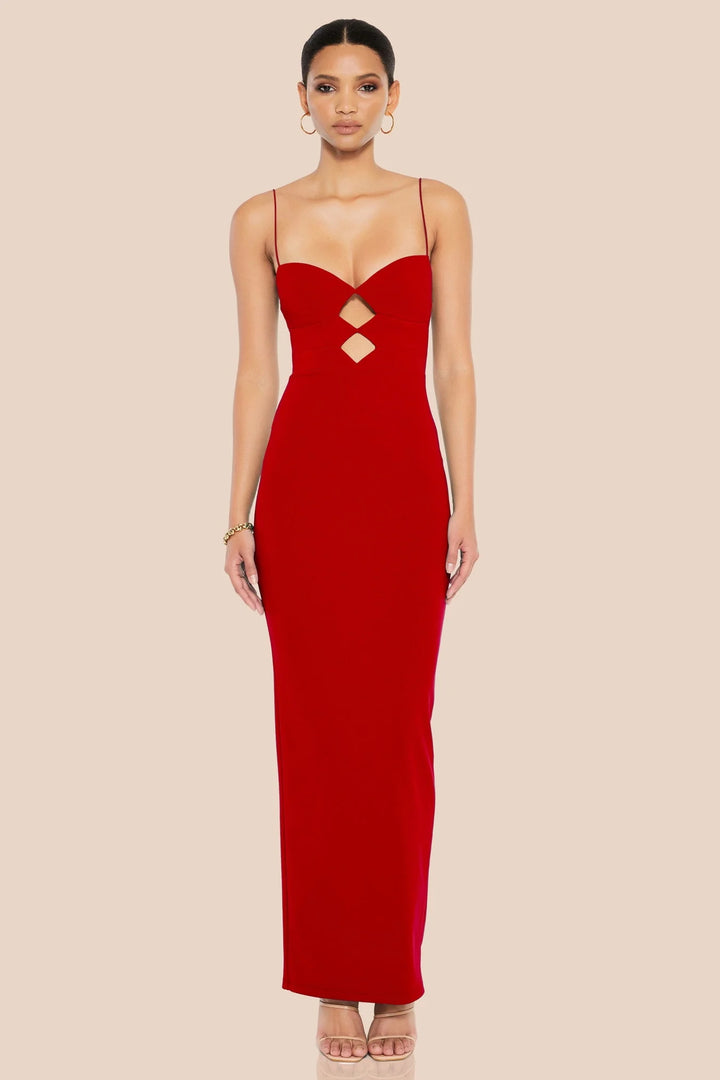 NOOKIE Womens New Muse Gown in Red