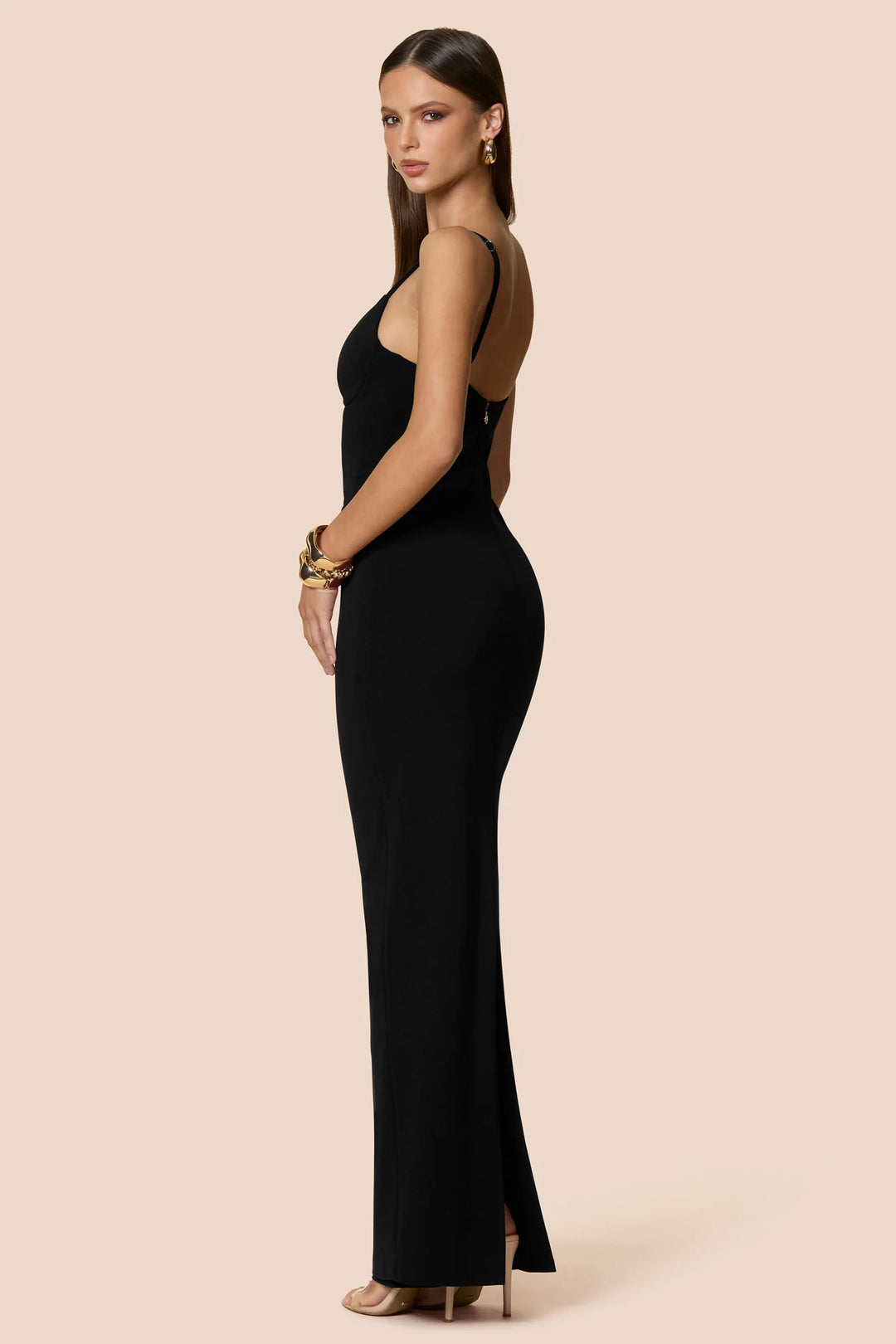 NOOKIE Womens Savannah Maxi in Black, WOMENS DRESSES, NOOKIE, Elwood 101