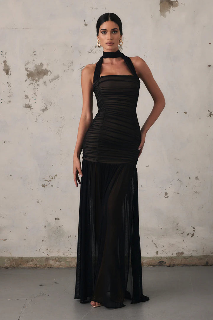 NOOKIE Womens Thrill Gown in Black