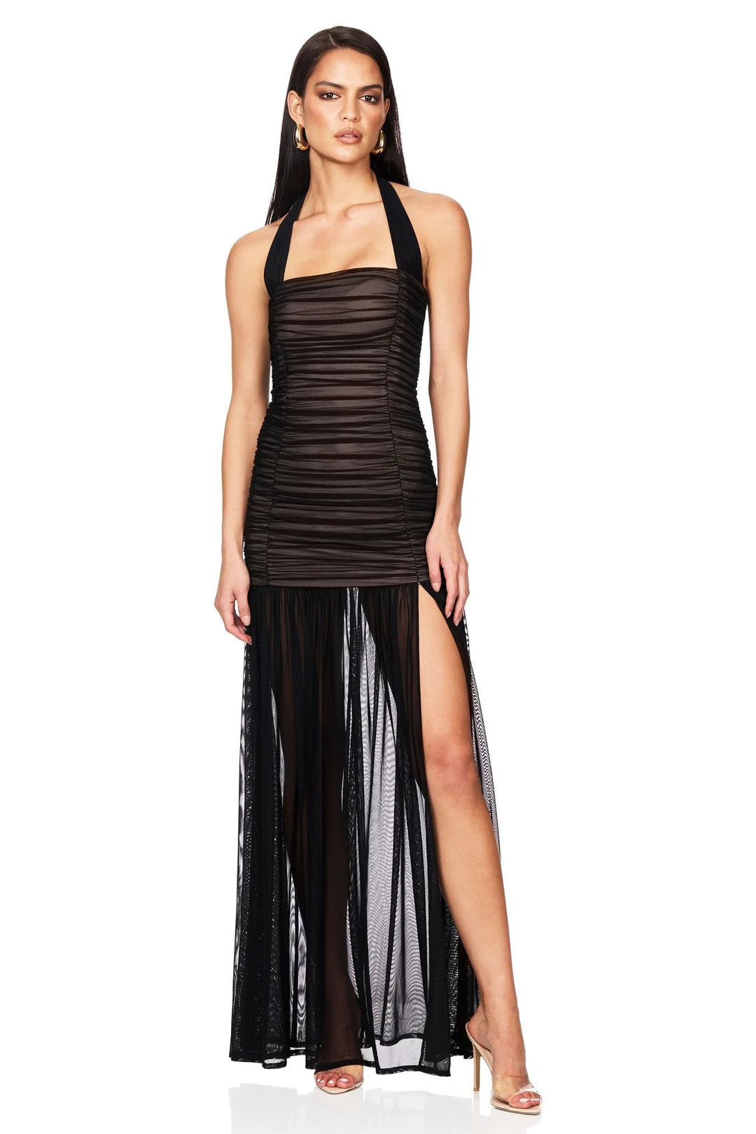 NOOKIE Womens Thrill Gown in Black