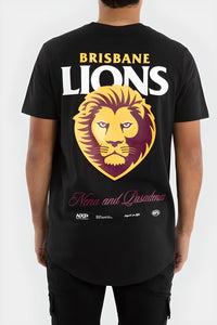 NXP x AFL Brisbane Lions Prime Tee Jet Black