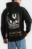 NXP x AFL Collingwood Magpies Season Hoodie - Jet Black, MENS HOODIES, NENA PASADENA, Elwood 101