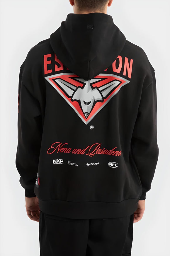 NXP x AFL Essendon Bombers Season Hoodie Jet Black