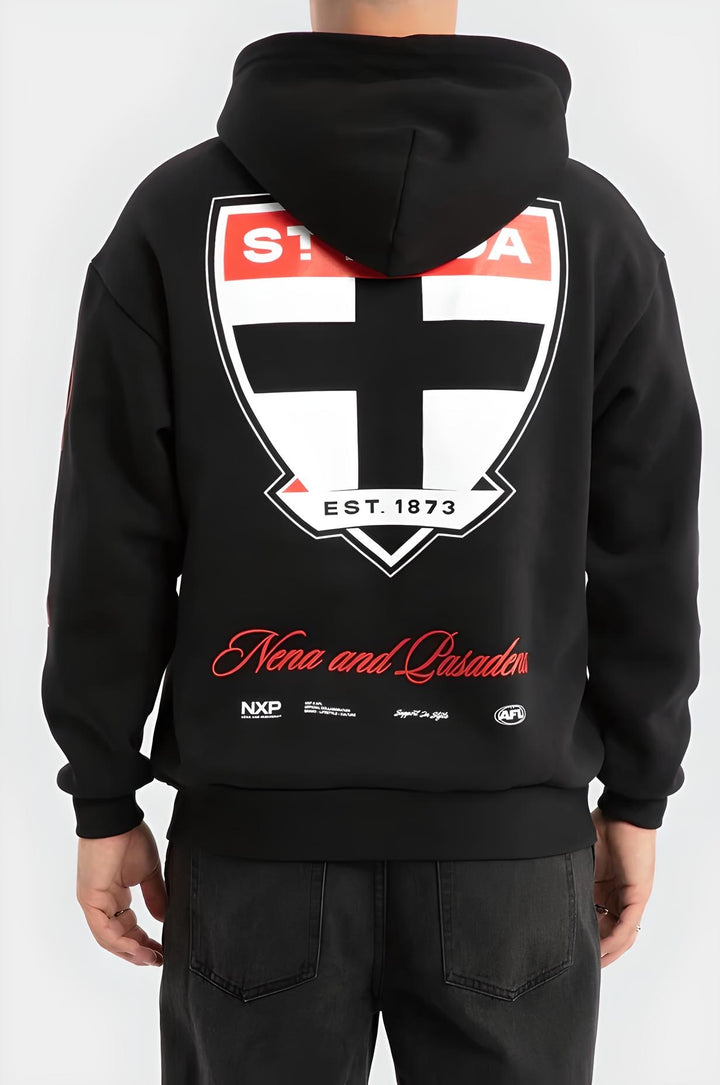 NXP x AFL St Kilda Saints Season Hoodie Jet Black