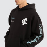 NXP x AFL Carlton Blues Season Hoodie - Jet Black, MENS HOODIES, NENA PASADENA, Elwood 101