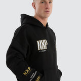 NXP x AFL Collingwood Magpies Fighter Hoodie Jet Black