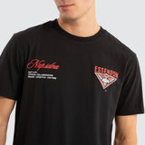 NXP x AFL Essendon Bombers Prime Tee - Jet Black, MENS TEE SHIRTS, NENA PASADENA, Elwood 101