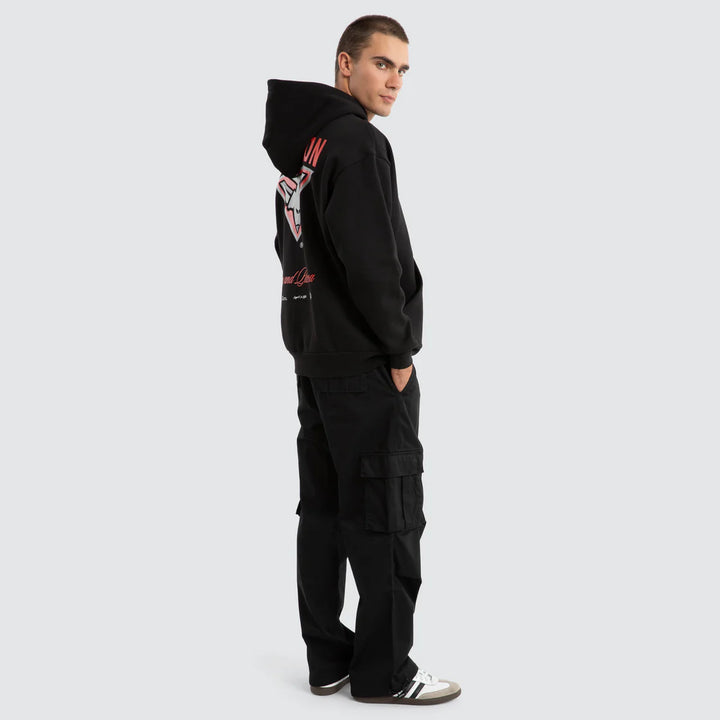 NXP x AFL Essendon Bombers Season Hoodie Jet Black, MENS HOODIES, NENA PASADENA, Elwood 101