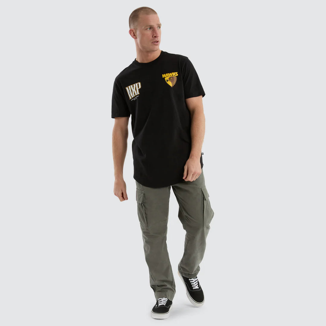NXP x AFL Hawthorn Hawks Legend Tee Jet Black