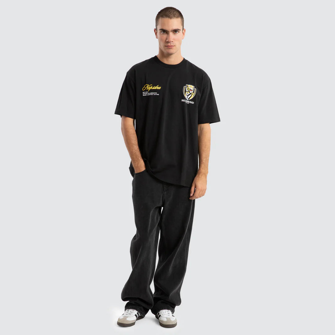 NXP x AFL Richmond Tigers Season Tee Jet Black