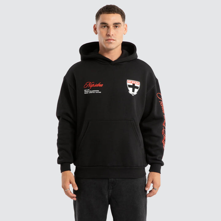 NXP x AFL St Kilda Saints Season Hoodie Jet Black