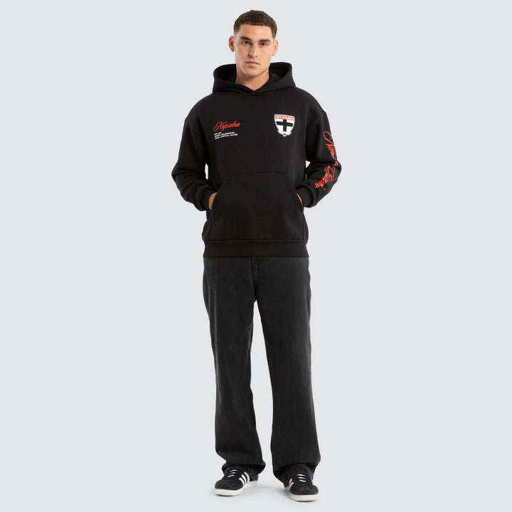 NXP x AFL St Kilda Saints Season Hoodie Jet Black