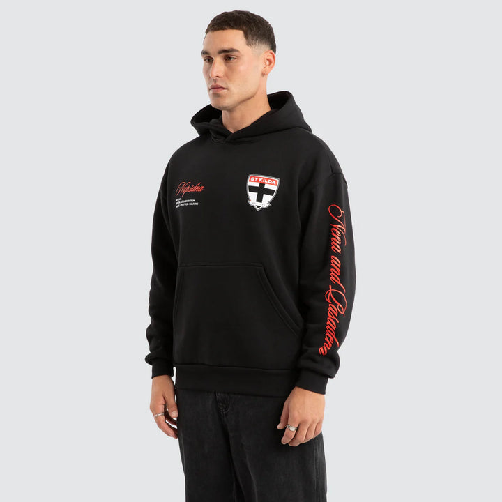 NXP x AFL St Kilda Saints Season Hoodie Jet Black