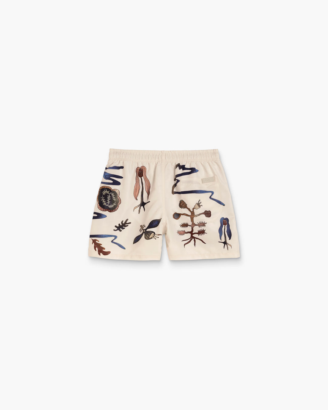 OAS Company Mens Elowen Swim Shorts in Ivory