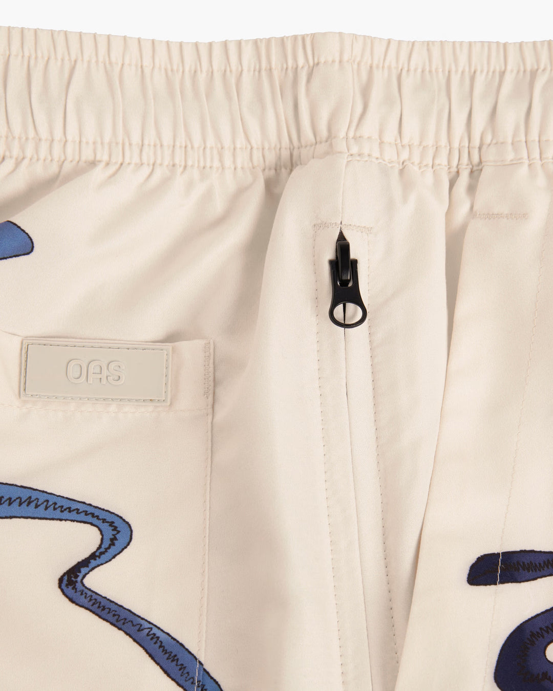 OAS Company Mens Elowen Swim Shorts in Ivory