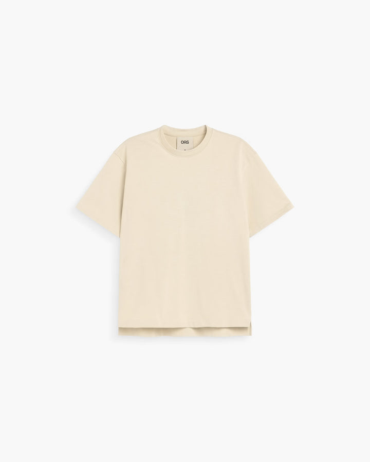 OAS Company Mens Lunara Ovi T-shirt in Off White