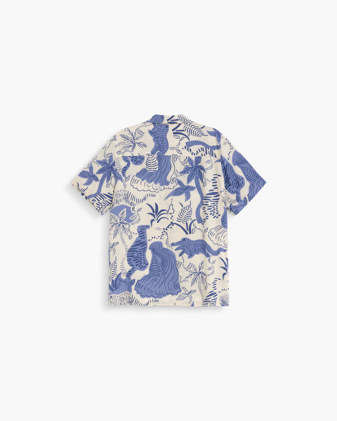 OAS Company Mens Mystea Rocco Shirt in Blue & White