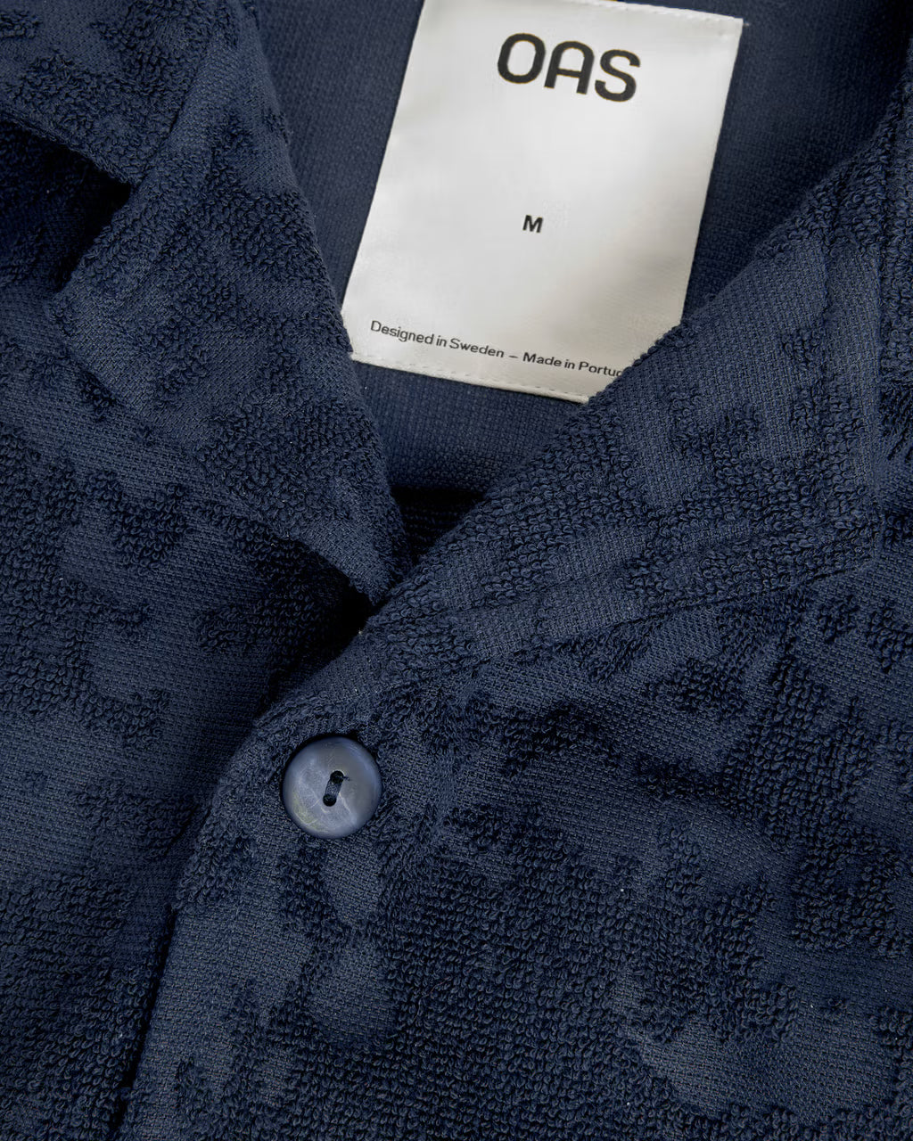 OAS Mens Night Lagoon Terry Shirt in Navy, MENS SHIRTS, OAS, Elwood 101