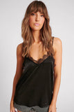 ONE TEASPOON Womens Black Lace Cami Top - Black, WOMENS TOPS & SHIRTS, OneTeaspoon, Elwood 101