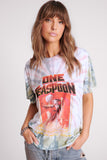 ONE TEASPOON Womens Made In Hell Tie Dye Oversized Tee - Multi, WOMENS TEES & TANKS, OneTeaspoon, Elwood 101