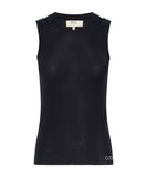 ONE TEASPOON Womens OTS Cut Through Tank Black, WOMENS TEES & TANKS, OneTeaspoon, Elwood 101