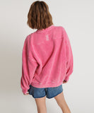 ONE TEASPOON Womens Pink Bower Bird Retro Sweater - Pink, WOMENS KNITS & SWEATERS, OneTeaspoon, Elwood 101