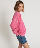 ONE TEASPOON Womens Pink Bower Bird Retro Sweater - Pink, WOMENS KNITS & SWEATERS, OneTeaspoon, Elwood 101