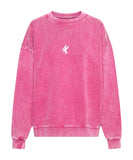 ONE TEASPOON Womens Pink Bower Bird Retro Sweater - Pink, WOMENS KNITS & SWEATERS, OneTeaspoon, Elwood 101