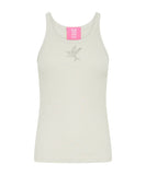 ONE TEASPOON Womens Rib Singlet Stone, WOMENS TEES & TANKS, OneTeaspoon, Elwood 101