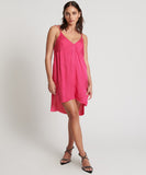 ONE TEASPOON Womens Shocking Pink Jacquard Slip Dress, WOMENS DRESSES, OneTeaspoon, Elwood 101