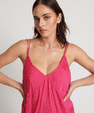 ONE TEASPOON Womens Shocking Pink Jacquard Slip Dress, WOMENS DRESSES, OneTeaspoon, Elwood 101