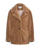 ONE TEASPOON Womens Tan Teddy Coat - Tan, WOMENS COATS & JACKETS, OneTeaspoon, Elwood 101