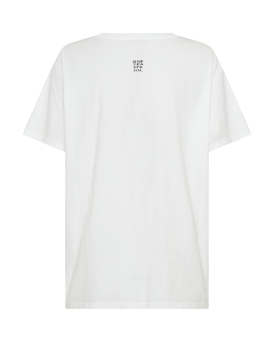 ONE TEASPOON Womens Art Boyfriend Tee in White