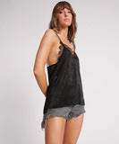 ONE TEASPOON Womens Black Lace Cami Top - Black, WOMENS TOPS & SHIRTS, OneTeaspoon, Elwood 101