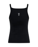 ONE TEASPOON Womens Black One Teaspoon Fine Rib Singlet - Black, WOMENS TEES & TANKS, OneTeaspoon, Elwood 101