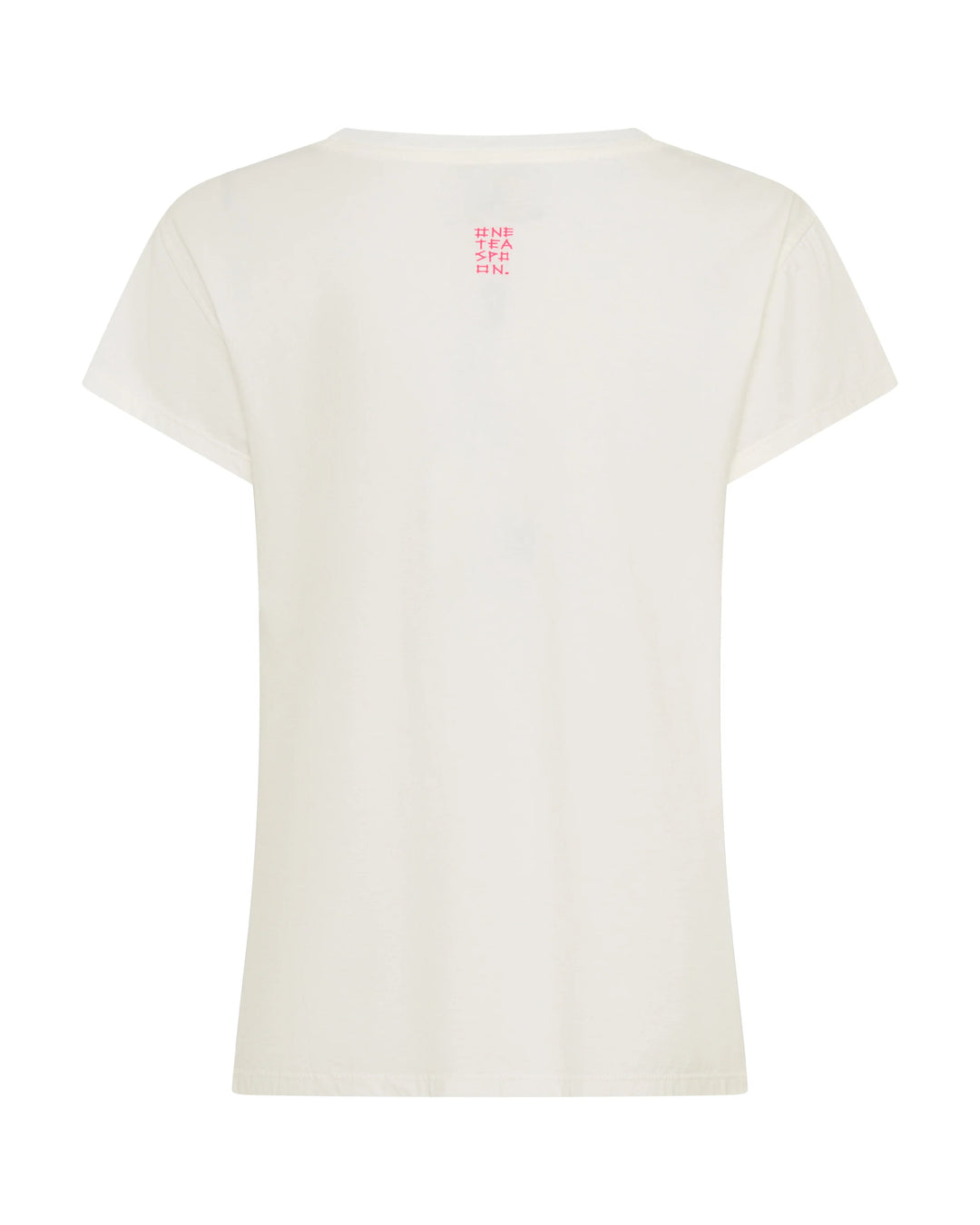 ONE TEASPOON Womens Classic Bird Tee in White