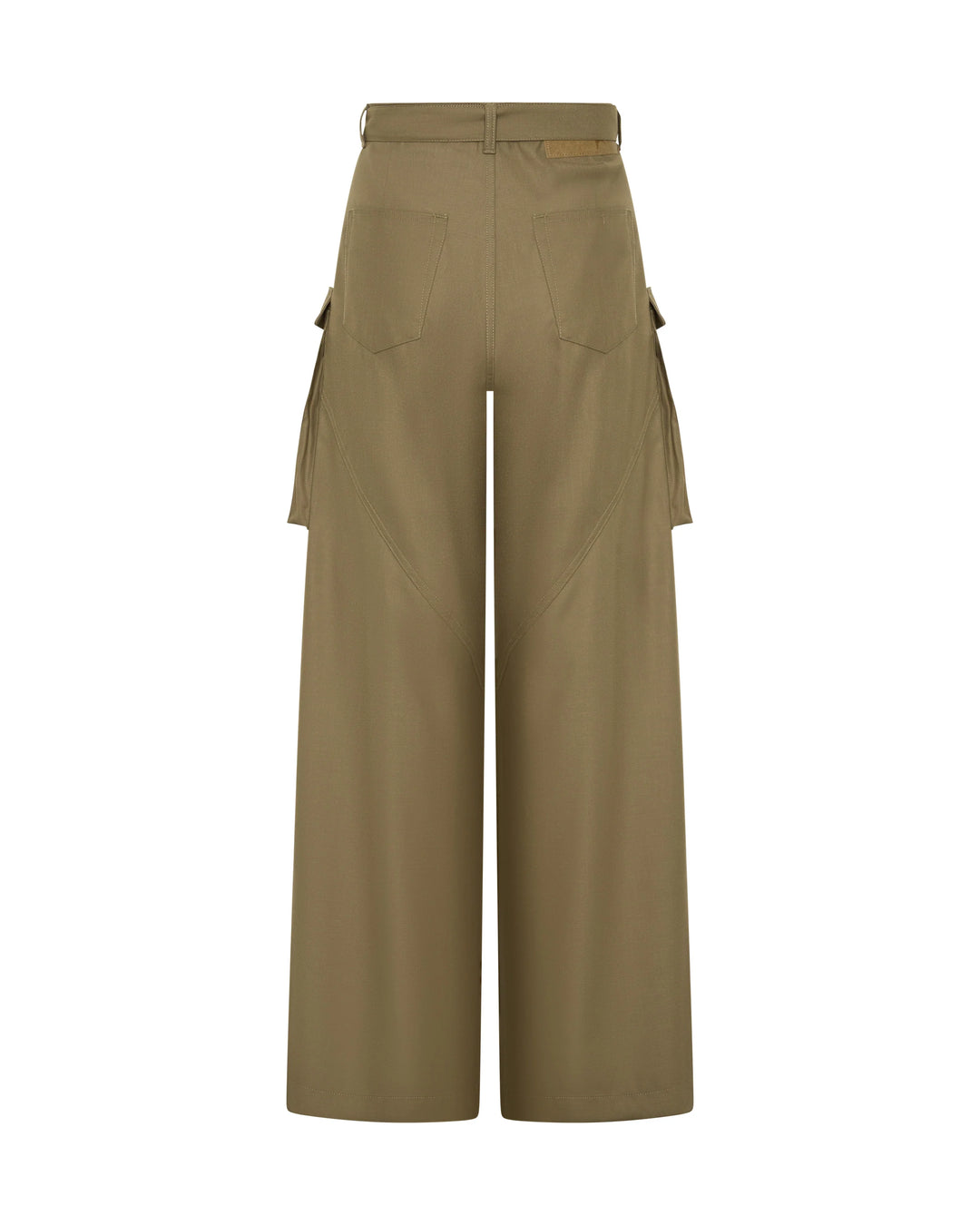 ONE TEASPOON Womens Elemental Tencel High Waist Cargo Pants in Khaki, WOMENS PANTS, OneTeaspoon, Elwood 101
