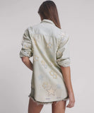 ONE TEASPOON Womens Everyday Denim Shirt - Sundae Star, WOMENS TOPS & SHIRTS, OneTeaspoon, Elwood 101