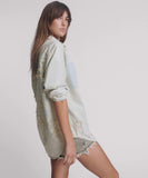 ONE TEASPOON Womens Everyday Denim Shirt - Sundae Star, WOMENS TOPS & SHIRTS, OneTeaspoon, Elwood 101