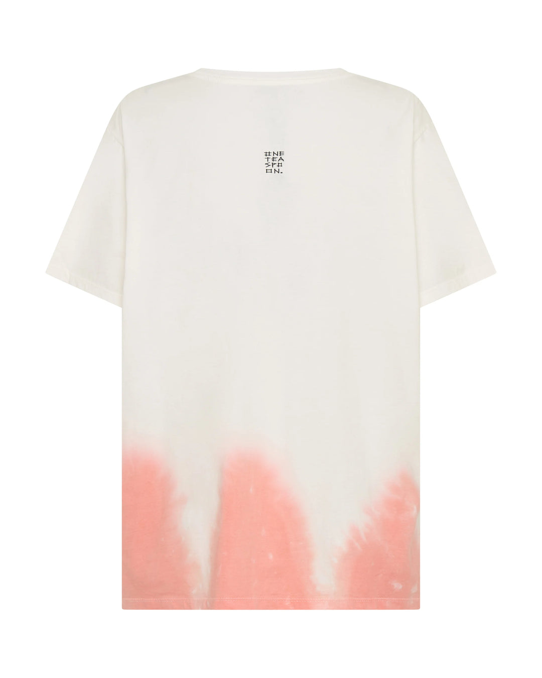 ONE TEASPOON Womens Love Dip Dye Boyfriend Tee in White