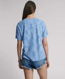 ONE TEASPOON Womens Love Sweat Split Hem Tee - Blue, WOMENS TEES & TANKS, OneTeaspoon, Elwood 101