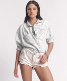 ONE TEASPOON Womens Milk Bandits Low Waist Denim Shorts - Milk, WOMENS SHORTS, OneTeaspoon, Elwood 101