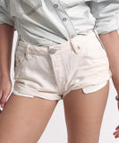 ONE TEASPOON Womens Milk Bandits Low Waist Denim Shorts - Milk, WOMENS SHORTS, OneTeaspoon, Elwood 101